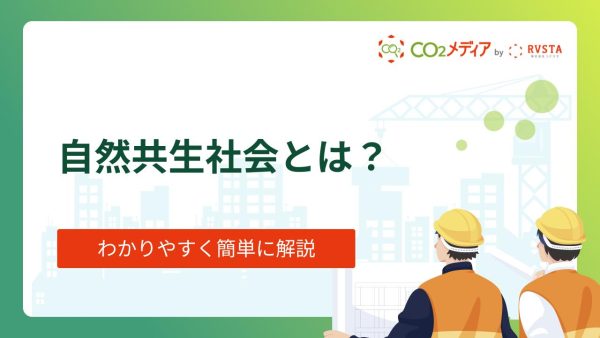 自然共生社会とは？必要性や課題、実際の取り組み事例を紹介
